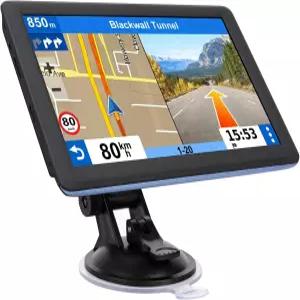 카 트럭 RV용 GPS 내비게이터 - 7인치 HD 터치스크린 내비게이션 시스템 최신 2026 지도 무료 평생