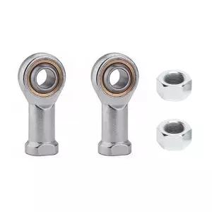 MOUMOUTEN 로드 엔드 베어링 2PCS SI4P/K M4*0.7 PTFE 복합 재료 여성 스레드 자가 윤활 하임 조인트