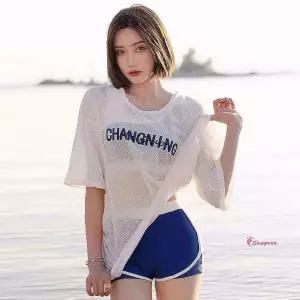 나시 래쉬가드 3종세트 반바지 루즈핏 팬츠 수영복 상의 비치웨어klm017
