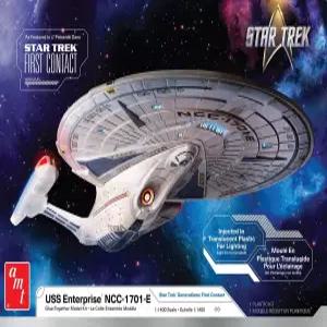AMT 스킬 2 모델 키트 U.S.S 엔터프라이즈 NCC-1701-E 스타트렉 퍼스트 콘택트 1996 영화 1/1400 스케일