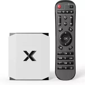2026 안드로이드 TV 박스 4K 울트라 HD 4GB RAM ROM 쿼드코어 CPU G31 GPU 듀얼 WiFi BT5.0 HDMI 2.0 USB