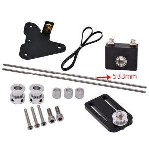 Creality 3D Ender-3 3pro 3 V2 CR10 업그레이드 키트용 듀얼 Z 축(듀얼 텐션 풀리 세트 포함)