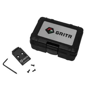 2.0 광학 플레이트 장착 시스템을 갖춘 발터 PDP 총기 모델에 RMR 풋프린트 위한 GRITR - T10 토크 나사 및