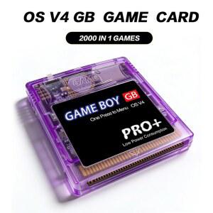 컨트롤러거치대 GBC 게임 카드 게임보이 OS GBM 콘솔용 GB V4 GBP TF GBA 4GB IN 1 2000 SP