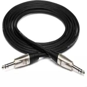 Hosa HSS-020 프로 밸런스드 인터커넥트 REAN 1/4인치 TRS부터 동일 20피트