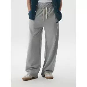 [후아유][AK수원점] [후아유] 공용 Campus Letter Wide Pants WHTMG2422U