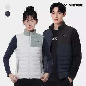 빅터 배드민턴의류 LIGHT GUARD 패딩조끼 J-65702 남여공용 덕다운 패딩조끼 배드민턴 피클볼 테니스 오남스포츠