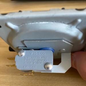 AC2000V 가스 온수기 강력 배기 수리 부품 공기압 스위치 KFR-1 p=0.9 mbar 최대