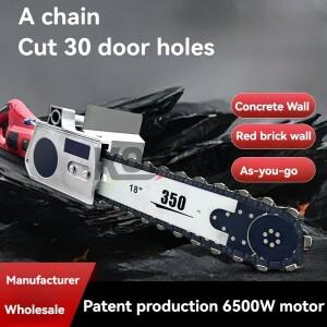 고출력 시멘트 벽 절단기 철근 콘크리트 전기 체인톱 적벽돌
