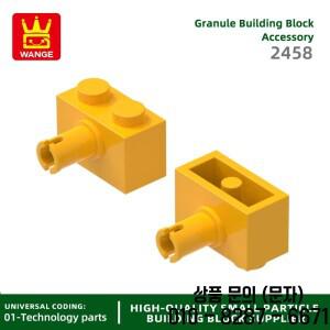 볼트 빌딩  포함 단면 2458 Moc 기술 부품 벽돌 호환 DIY 14세 이상 장난감 선물 상자 Wange109 개/로트