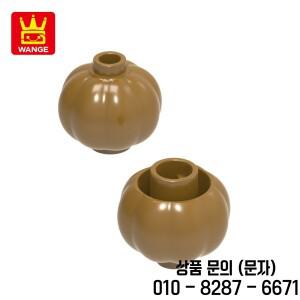 Wange 91 개/몫 Marumine 할로윈 벽돌 PumpkinBlock Moc 컬러 액세서리 51270 14세 이상 장난감 조립 부품