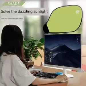자동차 사무실 책상용 조절형 차광막 모니터 차단 커튼