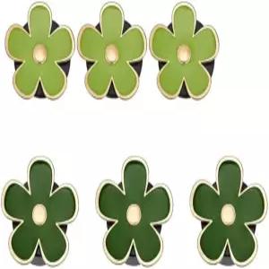 핸드메이커 6Pc 꽃차 에어벤트 클립 2가지 스타일 합금 귀여운 컨디셔닝 콘센트 자동차 액세서리 트럭