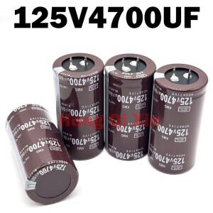 2개/로트 125V4700UF 수입 오리지널 알루미늄 전해 콘덴서, 불스헤드 크기 30x50, IC Electronic Co