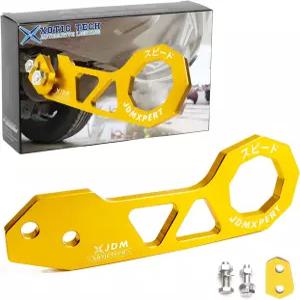 x xotic tech 자동차용 알루미늄 JDM 리어 토우 훅 키트 레이싱 스타일 트레일러 견인 링 장식품 액세서리