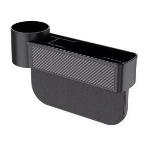 컵 홀더 콘솔 정리함 미끄럼 방지 베이스가 있는 카시트 갭 필러