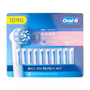 오랄비 초미세모 전동칫솔용 리필모 10개입 전동칫솔모 오랄비 교체용