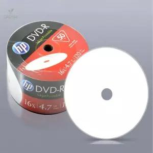 다채몰 HP DVD-R PRINTABLE 16X 4.7GB 50P 벌크팩 외장CD