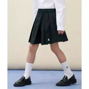 BEANPOLE KIDS 플리츠 체크 스커트 그린 (BI6127G03M)