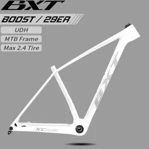 자전거프레임 BXT T1000 카본 M 자전거 프레임 29er UDH 행어 12x148mm 부스트 풀 인터널 루팅 BSA T47 하