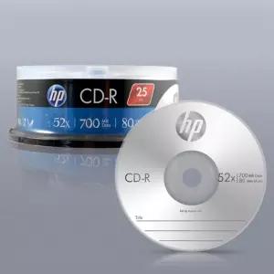 플로우마켓 HP MEDIA CD-R 52X 700MB (25P 케익 케이스) 미디어매체