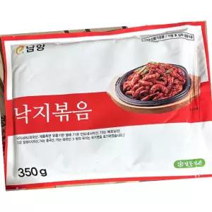냠냠 냉동 낙지 볶음 350g 20개 간편식 즉석 안주 해산물