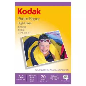 코닥 포토용지 고광택 사진용지 A4 180g (20매) [BNR28386]