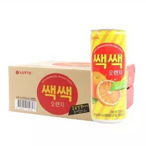 롯데 쌕쌕 오렌지 주스 240ml 30개