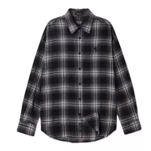 후아유 여성 여름셔츠 Sheer Check Shirts WHYCG721F