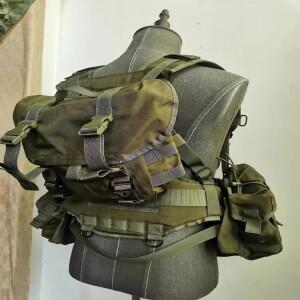 700D 나일론 러시아 Smersh 전술 조끼 및 가슴 장비 세트 Airsoft Hunting 밀리터리 스타일 육군 카모 전투