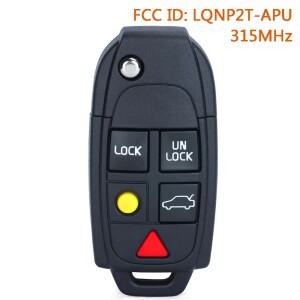 DIYKEY LQNP2T-APU 315MHz 스마트 리모컨 키 폴브 (볼보 호환 C30 C70 S40 S60 S80 V50 V70 8626556 868879