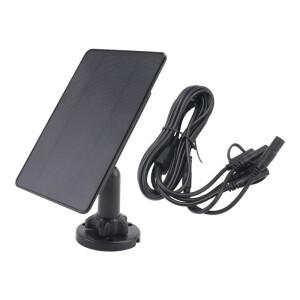 AS94-12V/1A 6V/2A 태양 전지 패널 마이크로 USB + Type-C 야외 충전기 보안 카메라 홈 조명 시스템 용