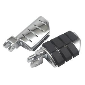 바이크 오토바이 프론트 풋 페그 FootRests 야마하 호환 Dragstar V-Star XVS650 DS650 XVS1100 V-Max Vira