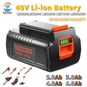40V 2.0-6.0Ah 충전식 리튬이온 배터리 | 블랙앤데커 공구와 호환 LBX2040/LBX36/LBXR36/LBXR2036/BL2036