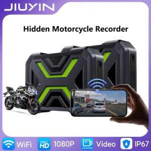 바이크 오토바이 듀얼 1080P DVR 전후방 방수 야간 투시 액션 카메라 레코더 Wifi 스마트 연결 블랙박스