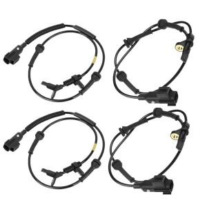 4pcs 전면 후면 휠 속도 ABS 센서 LR024202 LR066868 랜드 로버 레인지 Evoque 디스커버리 프리랜더 L550 L