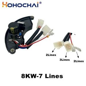 발전기 AVR 7 와이어 450V 470UF 단일 및 3 상 동일 전력 부품 8KW