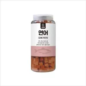 자연애 자연애보틀 오메가 트릿 연어 520g/강아지/간식/애견/반려견/애완견/훈련/칭찬/영양/펫/맛있는
