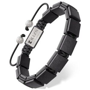 RTZN 남성용 Shungite 장인 주얼리 없음 수제 가능한 EMF 비즈 팔찌 스톤 팔찌 보호 가능 프리미엄 보석 조절 정품 8mm