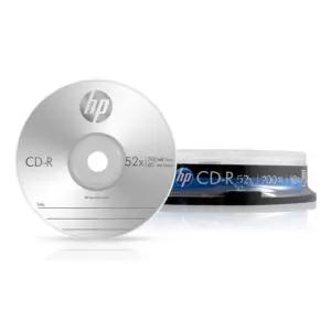 (10p 케익 케이스) HP Media CD-R 52x 700MB /공CD/공시디/공DVD/공씨디/저장/복사/자료/이동/업무용