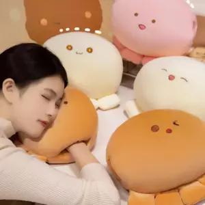 귀여운 문어 수면 쿠션 핸드 손 보온 낮잠 인형 워머 핸드워머쿠션