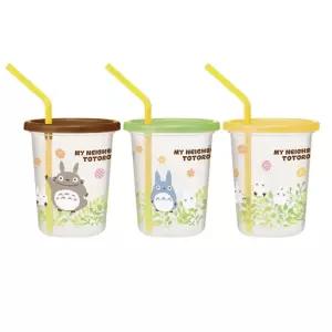 스케이터 빨대컵 토토로 플랜츠 스트로 텀블러 3P 세트 320ml/유아/어린이/아동/아기/빨대/음료컵/주스컵