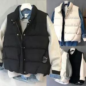 조끼패딩 패딩 쪼끼 점퍼 조끼 [도매신] 커플 쪼끼패딩 베스트 남녀공용