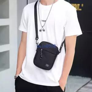  디자인 남자 크로스백 남녀공용 패션 스트랩 캐주얼 지퍼 스퀘어 데일리 수납 휴대용