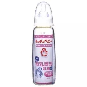 (쭈쭈베이비)모유육아유리젖병 (240ml) 젖꼭지
