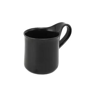 제로재팬 도자기 머그잔 블랙 300ml 도자기컵 커피컵 도자기잔