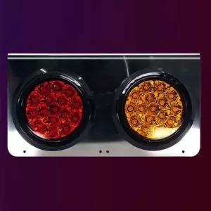 LED 테일램프 후미등 깜빡이등 브레이크등 24V 2구 브레이크전구