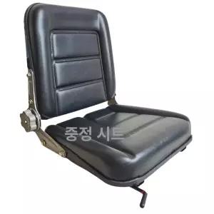 트랙터 의자 농기계 크레인 지게차 등받이 고정 안정적인 경운기 운전석 굴삭기