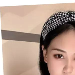 여성 패턴 디자인 머리핀 단팔 웨이브 앞머리 정리 머리띠 꼬임집게핀