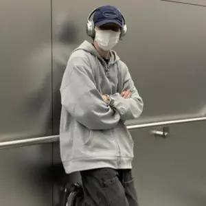 후드집업 무지 베이직 자켓 커플 오버핏 남녀공용 남자후드티 집업